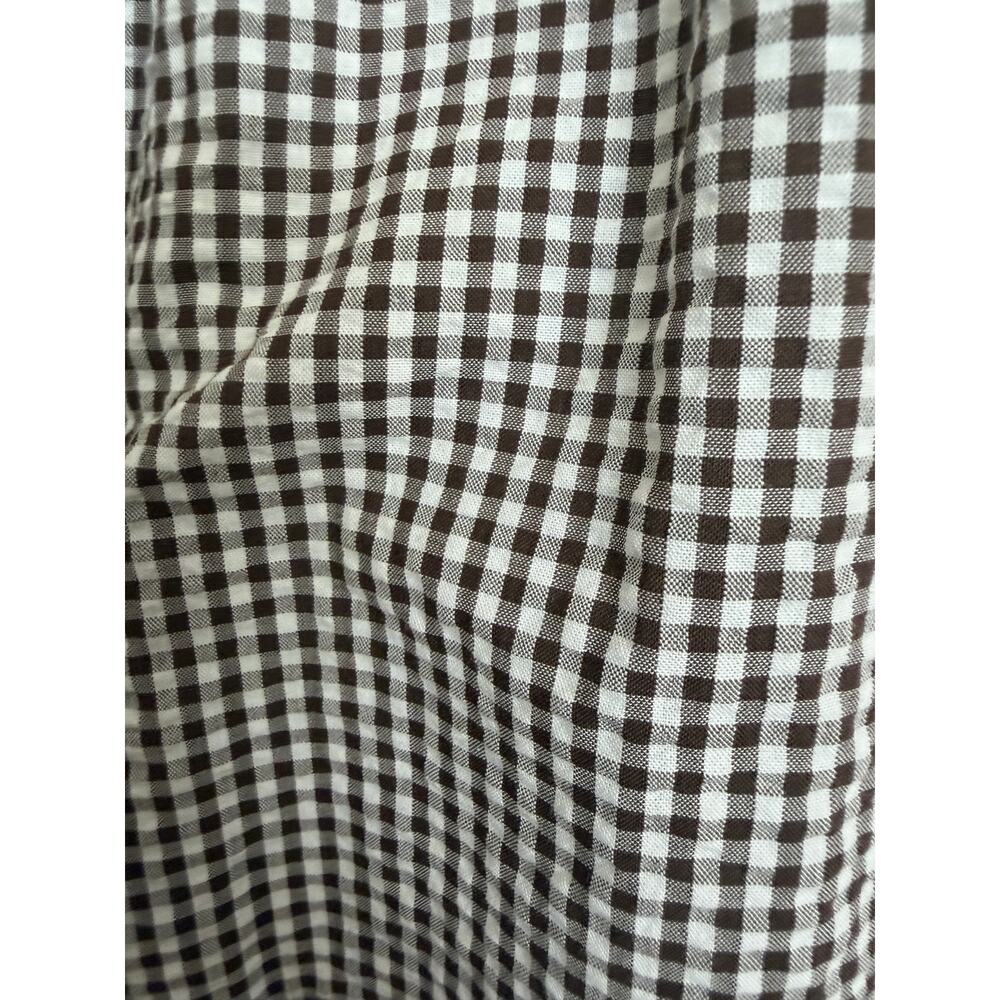 Hill House Home The Azalea Maxi Nap Dress - Chocolate Gingham Size XS - Picture 4 of 6